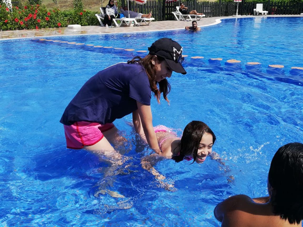Activité aquatique - Cours de natation en piscine