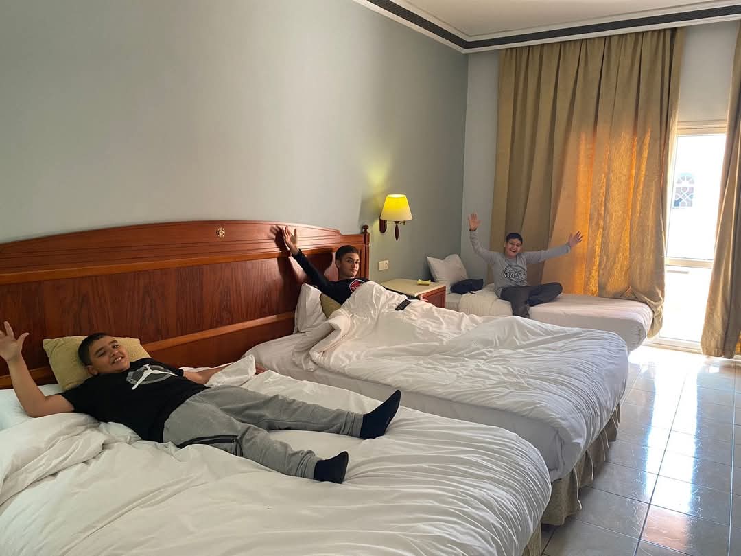 Hébergement - Chambre d'hôtel pendant les colonies