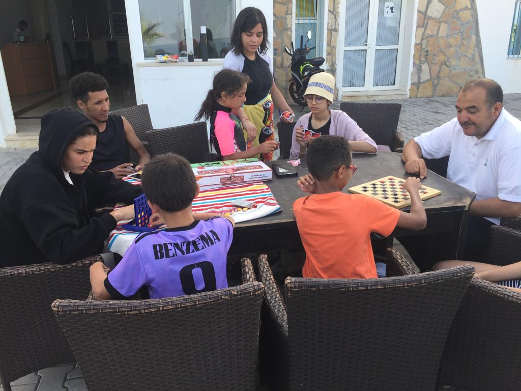 Loisirs - Jeux de société en terrasse